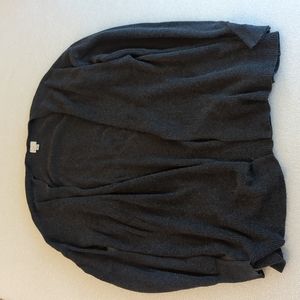 Gray cardigan